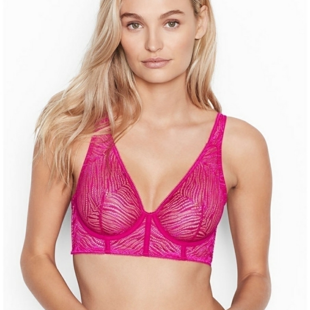 NWT Body by Victoria's Secret zebra print plunge bra.